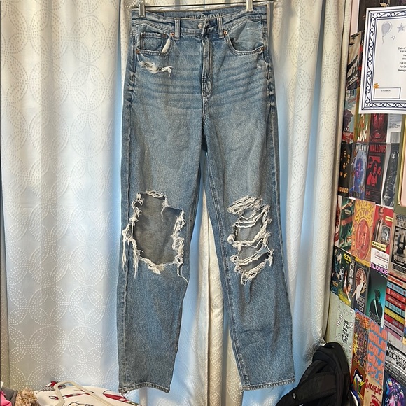 American Eagle Light Blue Denim Jeans - Picture 1 of 3
